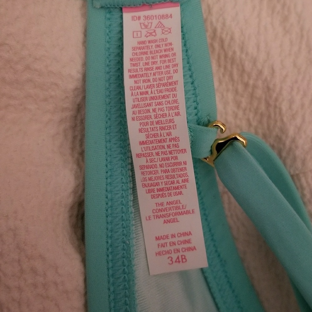 NWOT Victoria's Secret Bikini Top Adjustable 34B - Picture 8 of 8